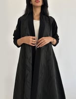 عباية تفته مع اكمام كريب كلوش