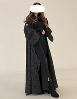 عباية كلوش فتحة في الكم