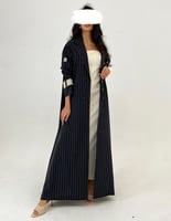 عباية عملية بلايزر أسود