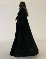 عباية شتوية فتحة في الكم