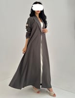 عباية كريب كلوش قصة عملية