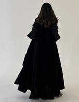 عباية ملكي كلوش والاكمام تفته بفتحه