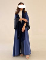 عباية كلوش تو فيس كريب اندونيسي