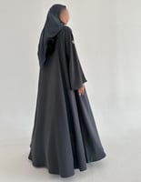 كريب ياباني عملي كلوش اكمام كلوش