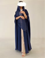 عباية قطرية بدون اكمام