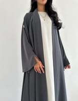 كريب ياباني عملي كلوش اكمام كلوش