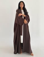 كريب ياباني عملي ربع بشت بني