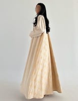 لنن طبيعي بيج مع لنن مطرز