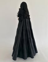 كريب حرير مكسر كلوش