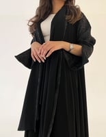 عباية ملكي كلوش والاكمام تفته بفتحه