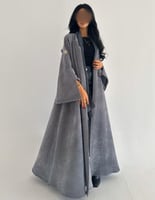 صوف نص كلوش شتوي فتحة فالكم