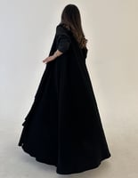 عباية كلوش ملكي و الاكمام جاكار مورد