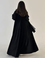 عباية كلوش ملكي و الاكمام جاكار مورد