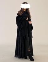 عباية شتوية فتحة في الكم