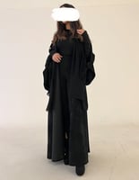 عباية شتوية فتحة في الكم
