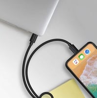 / كابل لايتنينج بي في سي من باورولوجي بطول 1.2 متر...