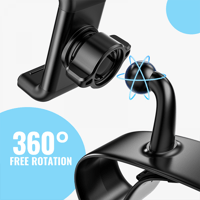 / حامل جوال يوجرين على لوحة تابلوه السيارة - أسود