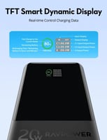 بطارية متنقلة راف باور بقوة 20 واط بسعة 20000 ملي...