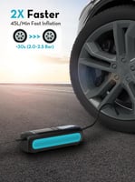 مضخة هواء راف باور بريميوم بدون بطارية بقوة 120 وا...