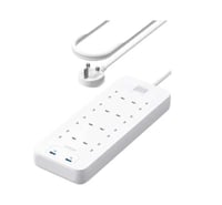 توصيلة انكر 8 منافذ طاقة مع منفذين USB-A بطول 1.8...