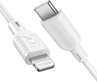 - كيبل ايفون تايب سي لايتنينق 1متر منقوش من راف با...