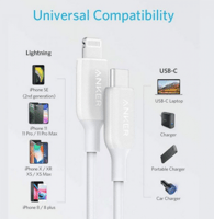 انكر سلك شاحن باورلاين الاصدار الثالث من Type-C ال...