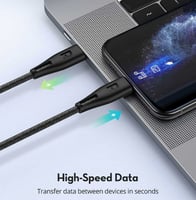 - سلك راف باور USB-C إلى لايتنينق بطول 30 سم - ورد...