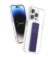 - كفر حمايه شفاف مع مسكه ممغنطه باللون اخضر للايفو...