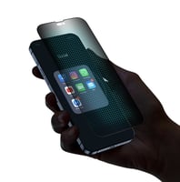 -- شاشة حماية زجاجية خصوصية كاملة AMAZINGthing للا...