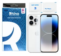 -- شاشة حماية راينو آيفون 14 برو - شفاف