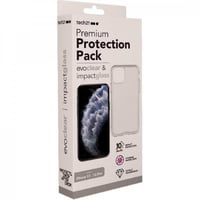 بكج تيك 21 كفر ايفو كلير + حمايه شاشة امباكت جلاس...