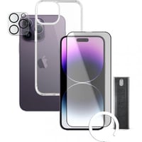 بكج زوندا ايفون 15برو ماكس شفاف 4 -‎in-1 Clear Cas...