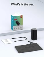 بطارية راف باور بسعة 10000 ملي امبير بقوة 30 واط ب...