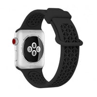 - سوار مور بلس ساعة ابل الرياضية من السيليكون - أس...