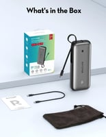 بطارية راف باور بقوة 35 واط بسعة 20000 ملي امبير م...