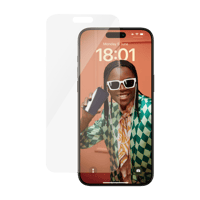 -- حماية شاشة بانزر جلاس ايفون 15 برو ماكس - شفاف