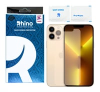 -- شاشة حماية راينو آيفون 13 برو ماكس - شفاف