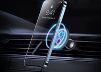 / ستاند c01 بيسوس مسكة مغناطيس للجوال في فتحة المك...