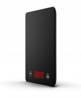 اي ستيب ميزان الكتروني للمطبخ اسود