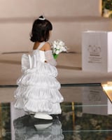 فستان مناسبات ابيض