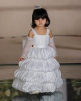 فستان مناسبات ابيض