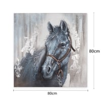 لوحة حائط عصرية كانفس برسم بارز مزودة بإطار خشبي م...