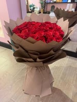 بوكيه احمر 50 ورده