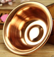 حامل فحم نحاس للمبخرة لون نحاسي