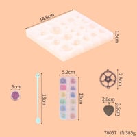 قوالب سيليكون قواعد اكسسوارات معدنية