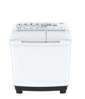 غسالة توشيبا 8 ك حوضين ابيض - VH-L90WBB WW