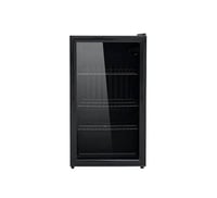 ثلاجة عرض ستار هوم 73 لتر زجاجي اسود - SHRSH73