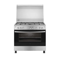 فرن غاز فريجيدير 60*90 - 5عيون سلفر وش استيل امان...