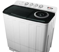 غسالة سرين 18 ك حوضين ابيض SRWM-18KTTW