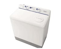 غسالة هيتاشي 9 ك حوضين ابيض - PS-1000MJ-22056AWH